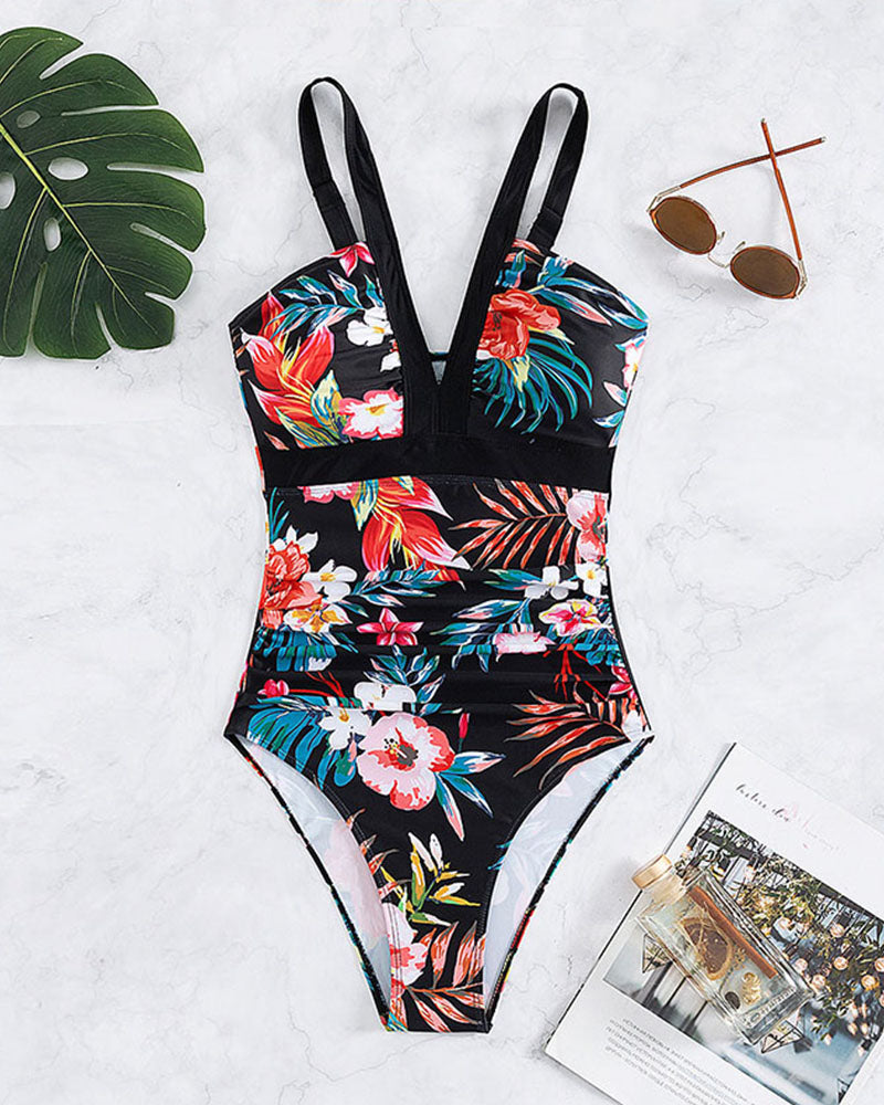 Amaya | Floral Swimsuit