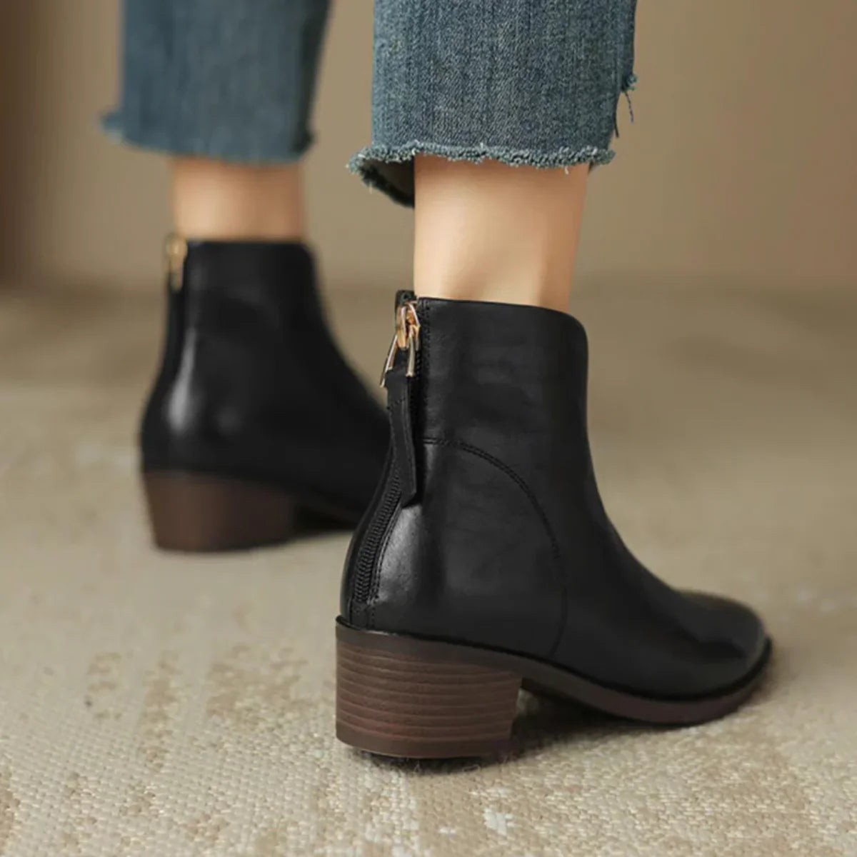 Celeste | Leather Boots