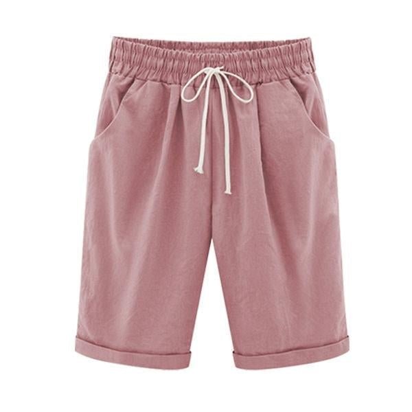 Maya | Elastic-Waist Summer Shorts