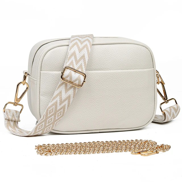 Chloe | Playful Leather Crossbody Bag