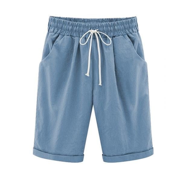 Maya | Elastic-Waist Summer Shorts