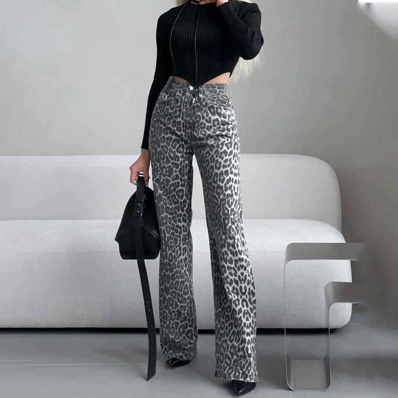 Kaia | Leopard Pants