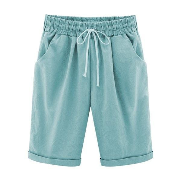 Maya | Elastic-Waist Summer Shorts