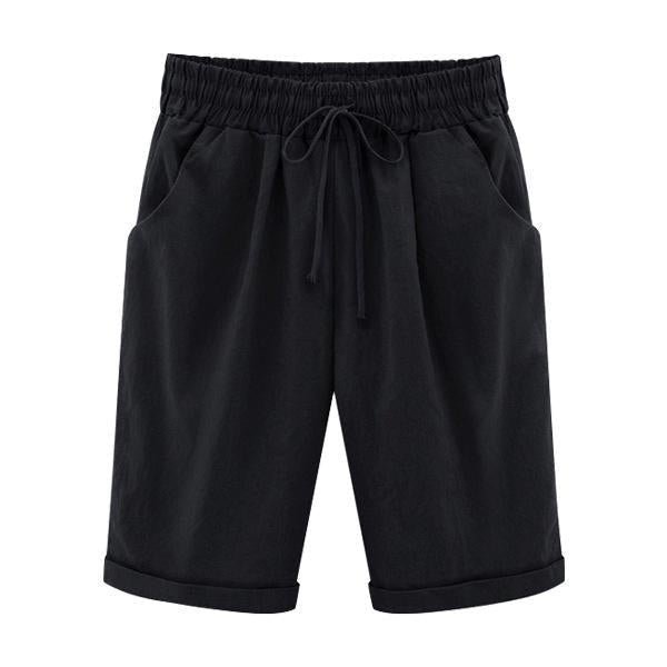 Maya | Elastic-Waist Summer Shorts