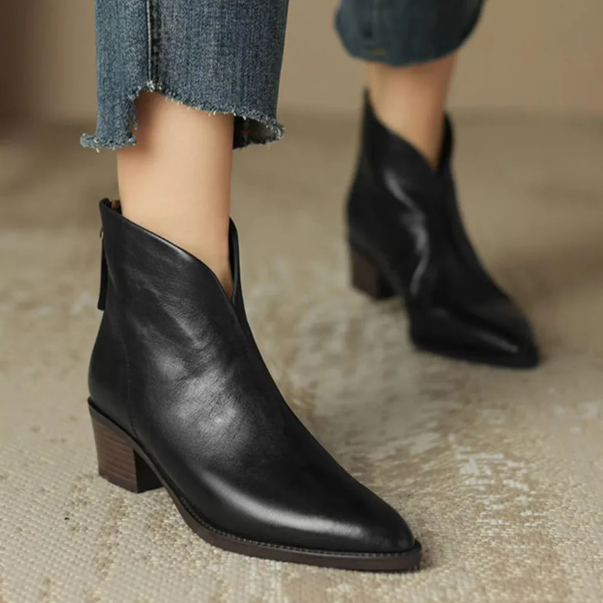 Celeste | Leather Boots