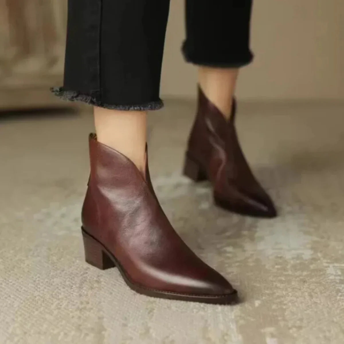 Celeste | Leather Boots