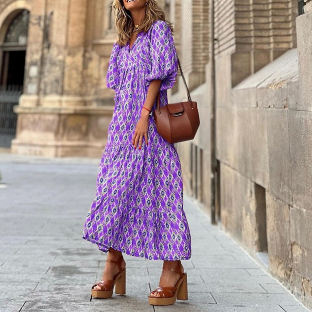 Chiara | Bohemian-Inspired Dress – Effortless Style & Comfort