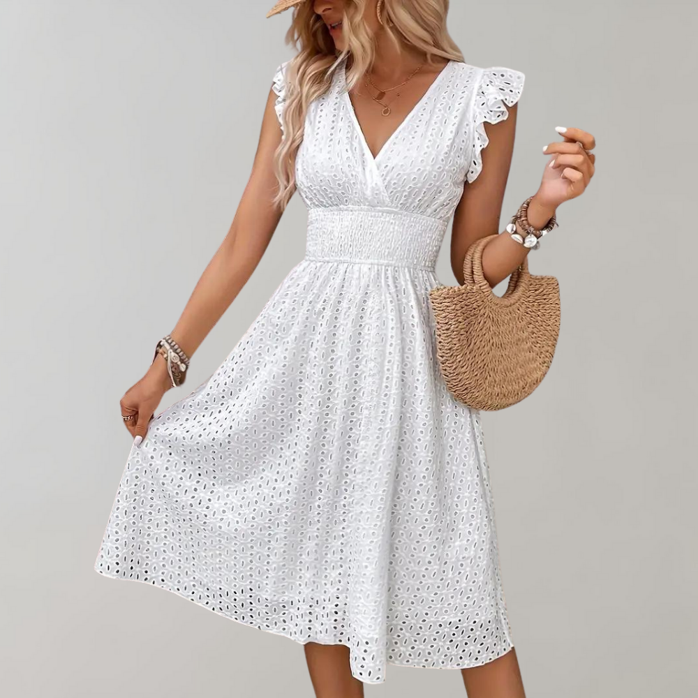 Elsie | Midi Dress - Elegant & Comfortable | Perfect for Spring & Summer