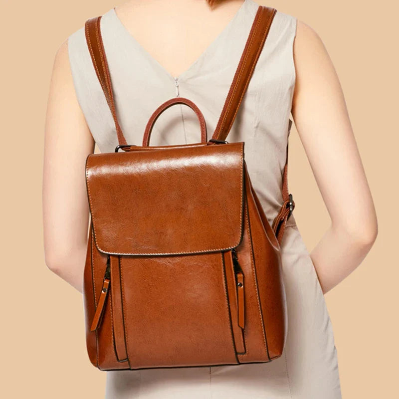 Seraphine | Leather Backpack