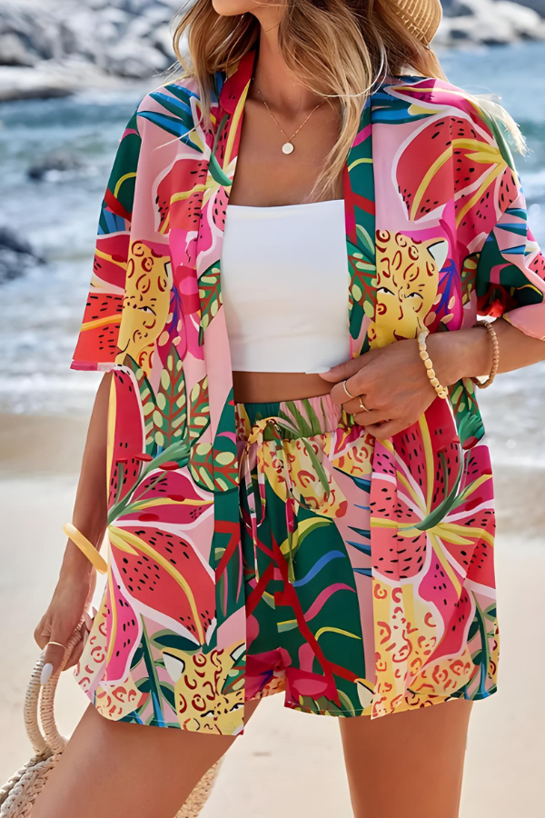 Sara | Paradise 2-Piece Set | Vibrant Style Meets Everyday Comfort