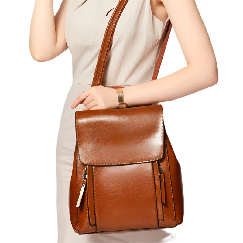 Seraphine | Leather Backpack