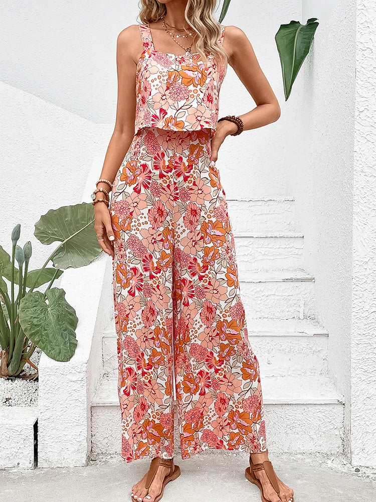 Sarah | Two-Piece Women's Jumpsuit – Effortless Style & Comfort for Summer