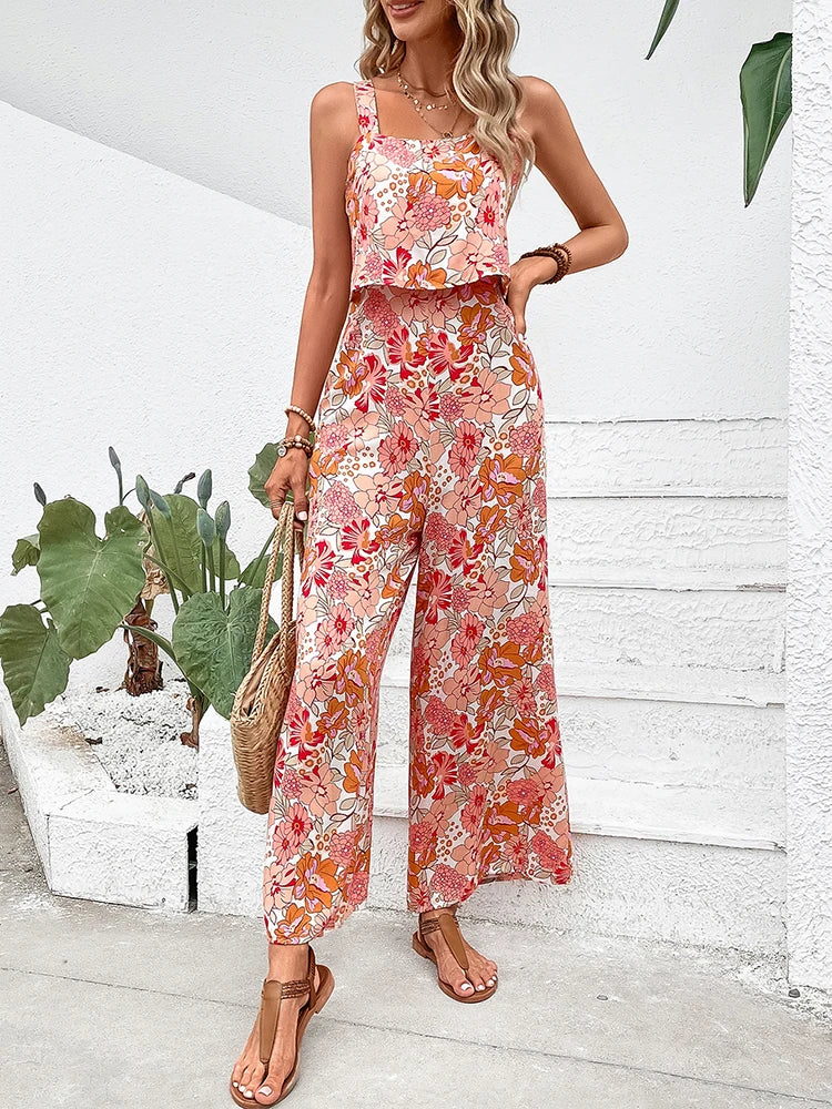 Sarah | Two-Piece Women's Jumpsuit – Effortless Style & Comfort for Summer