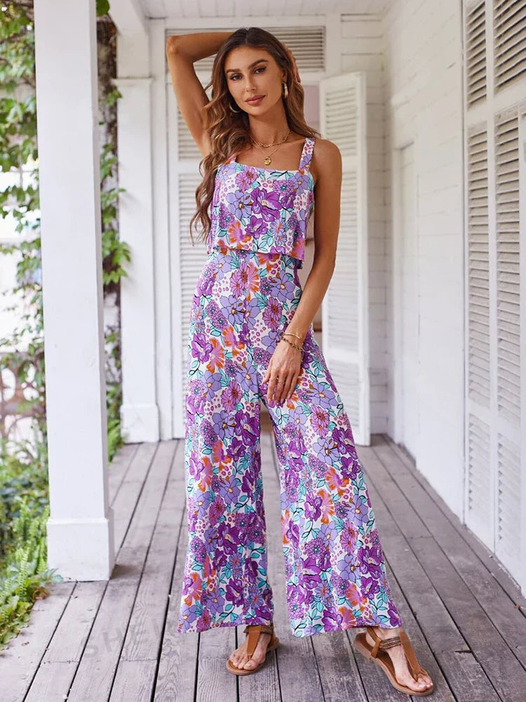 Sarah | Two-Piece Women's Jumpsuit – Effortless Style & Comfort for Summer