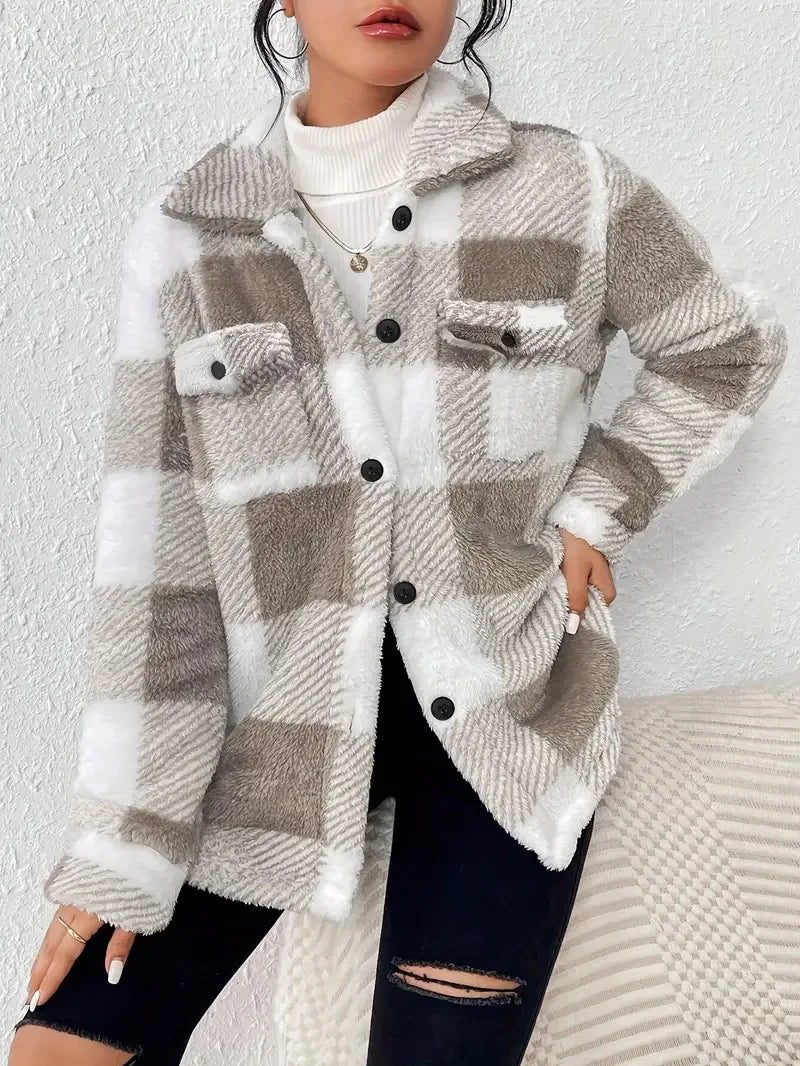 Camille | Plaid Jacket