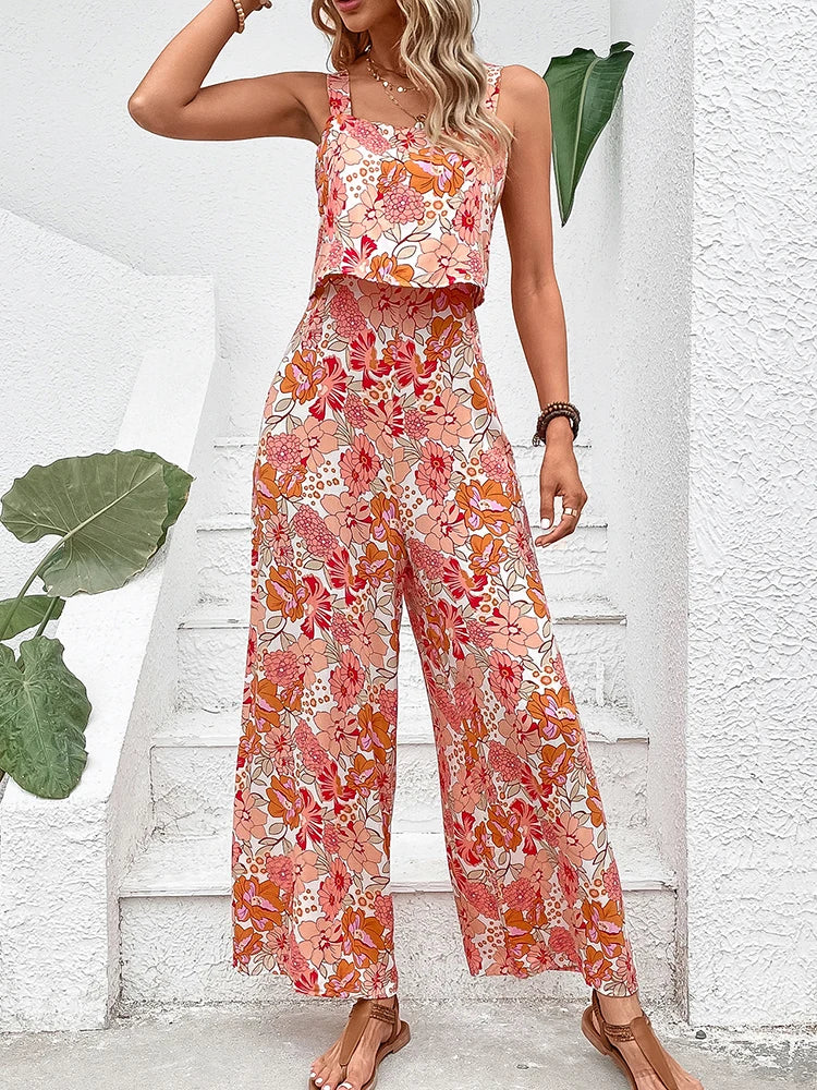 Sarah | Two-Piece Women's Jumpsuit – Effortless Style & Comfort for Summer