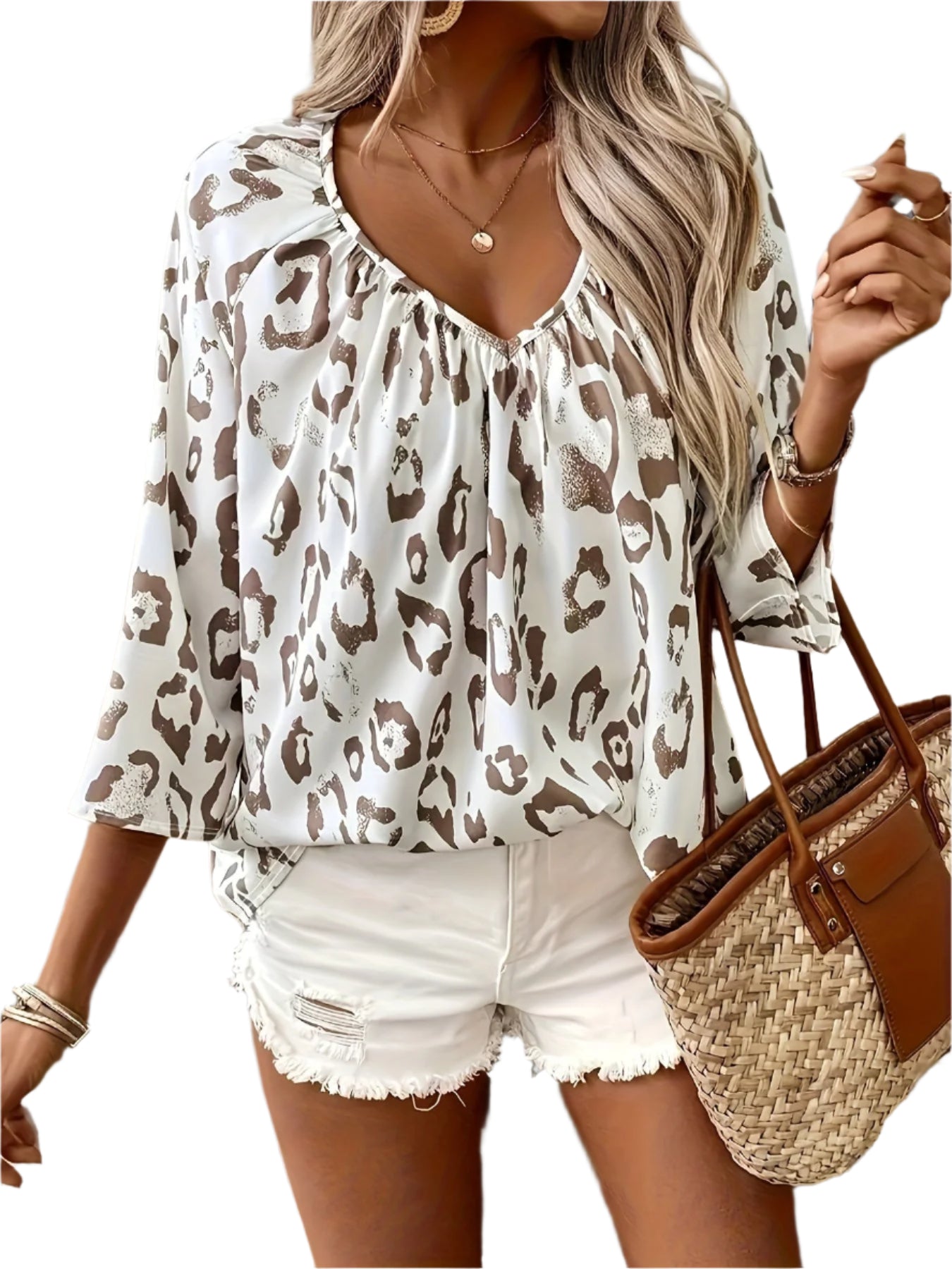 Savannah | Leopard Blouse