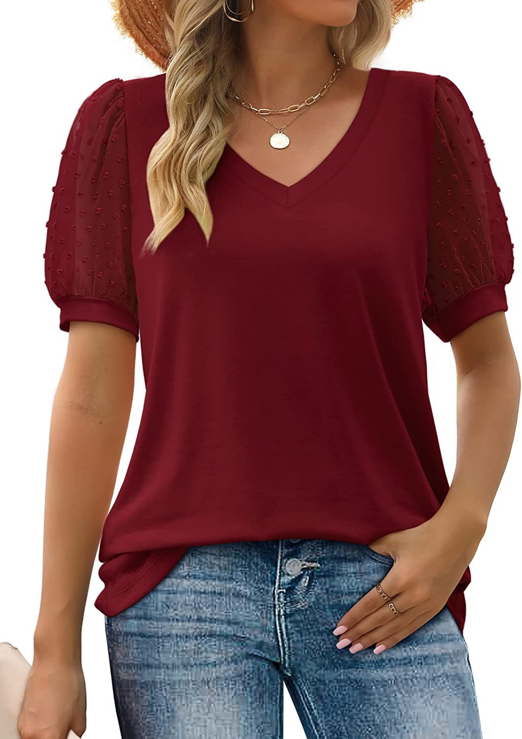 Ophelia | V-Neck Blouse