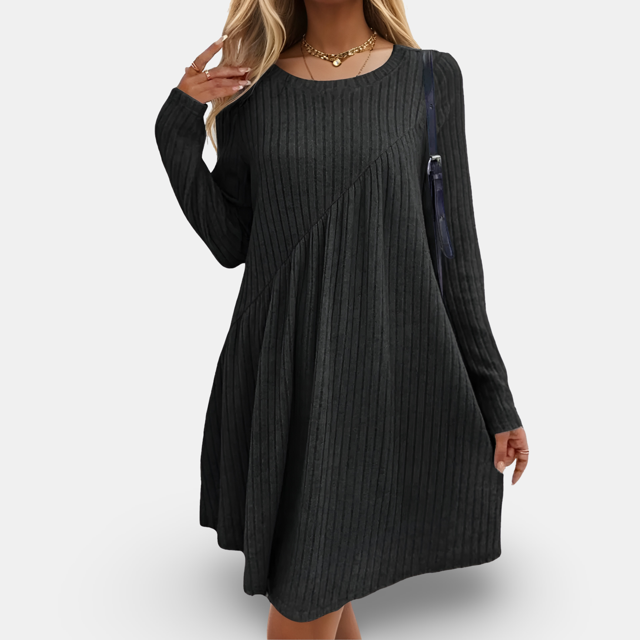 Selena | Timeless Long-Sleeve Dress